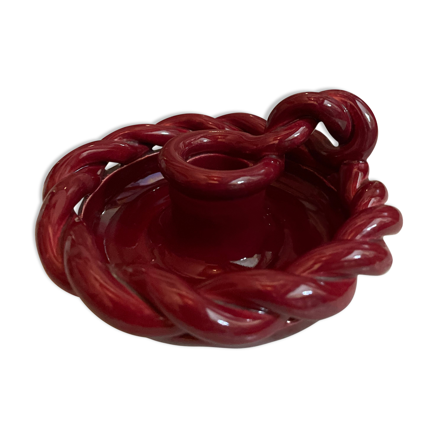 Ceramic candle holder 1950