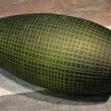 Vase glass "Geometry" 1970