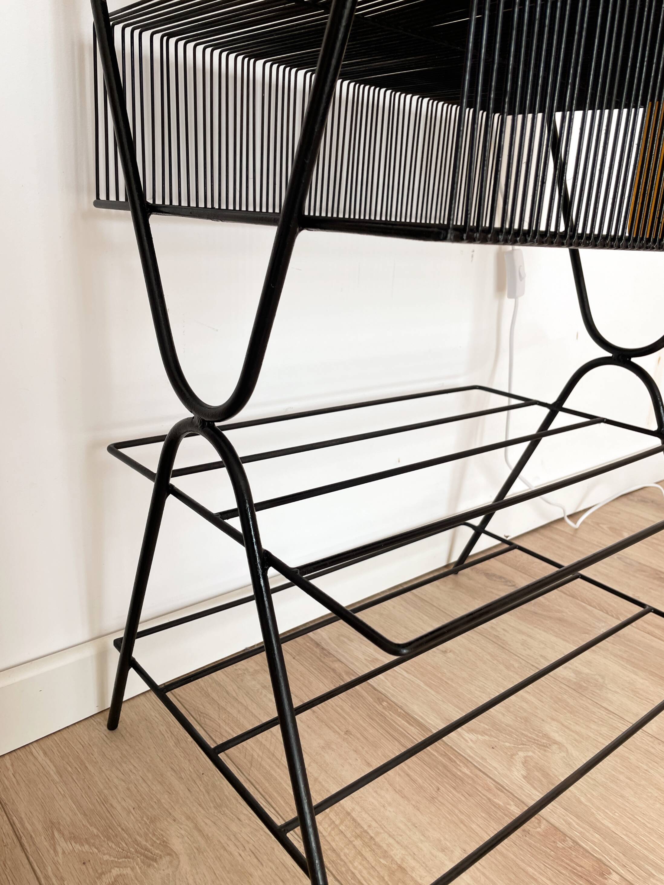 Magazine table & vinyl holder - 1960s-1970s