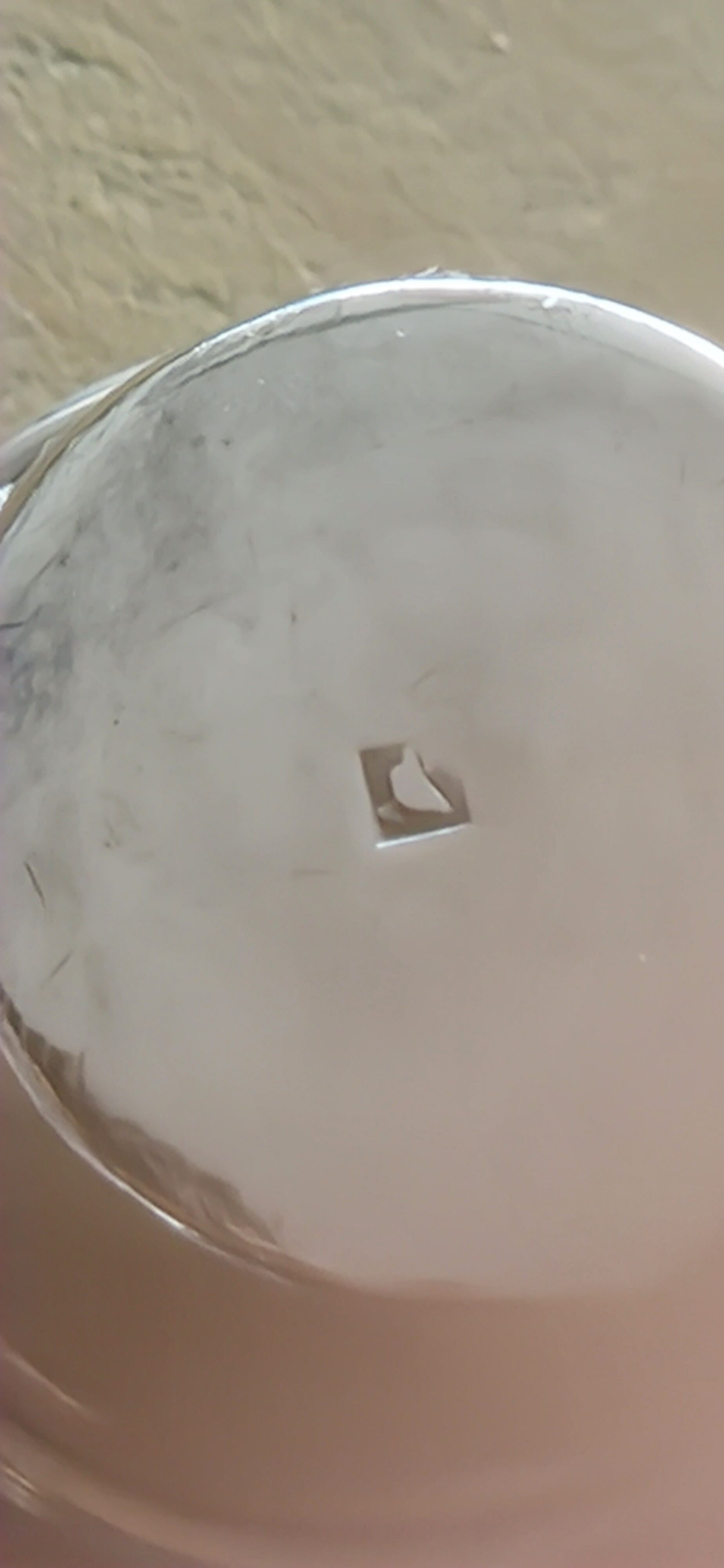 Silver and crystal liquor service