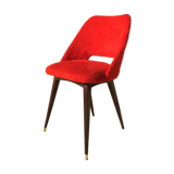 60's red soft chair
