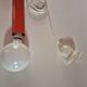 Suspension Tube Vintage Orange - 1970s Design - Space Age
