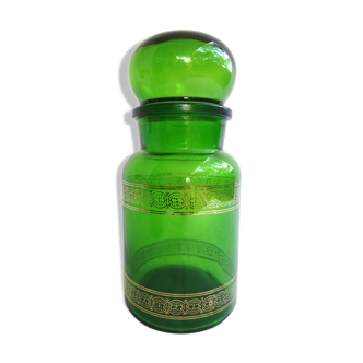 Green apothecary pot