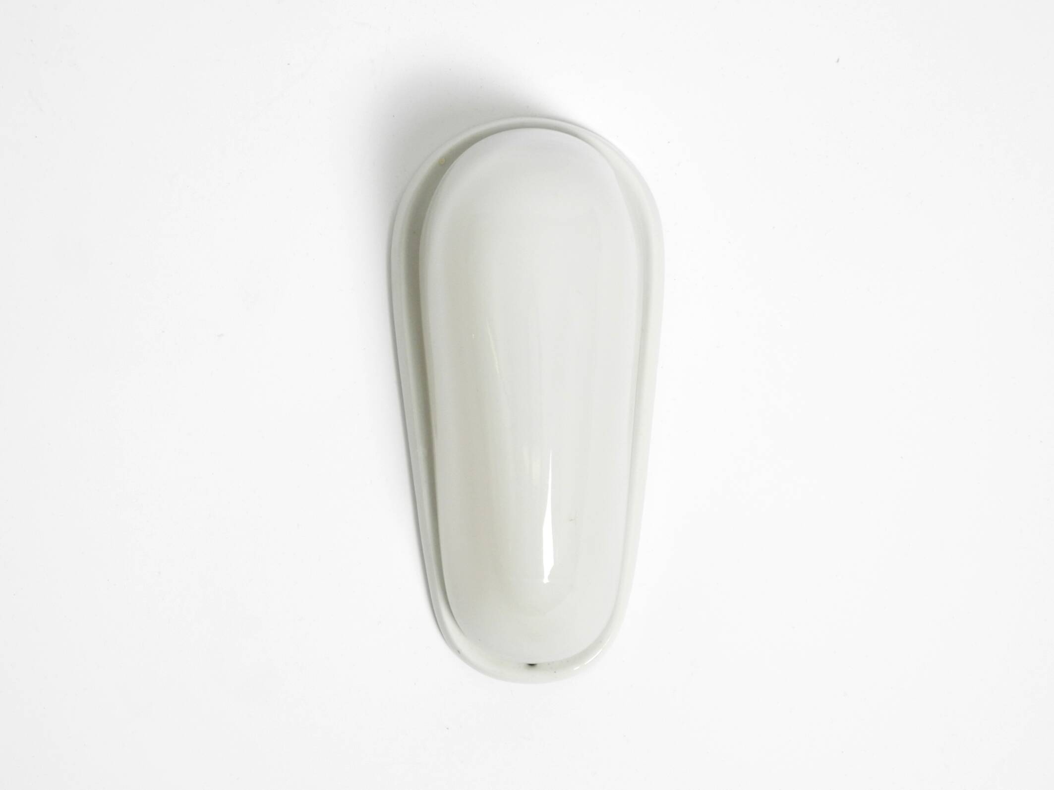 A Mid Century Modern Wagenfeld glass ceramic wall lamp
