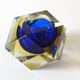 Ashtray Sommerso Murano 1960' faceted