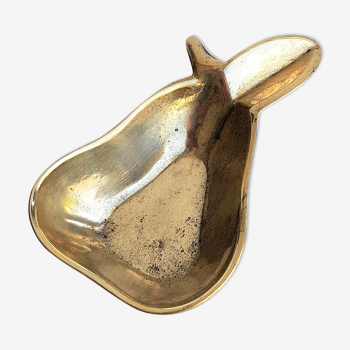 Empty brass cup pocket