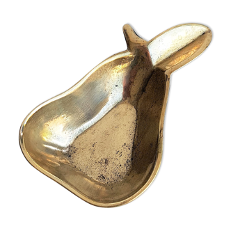 Empty brass cup pocket