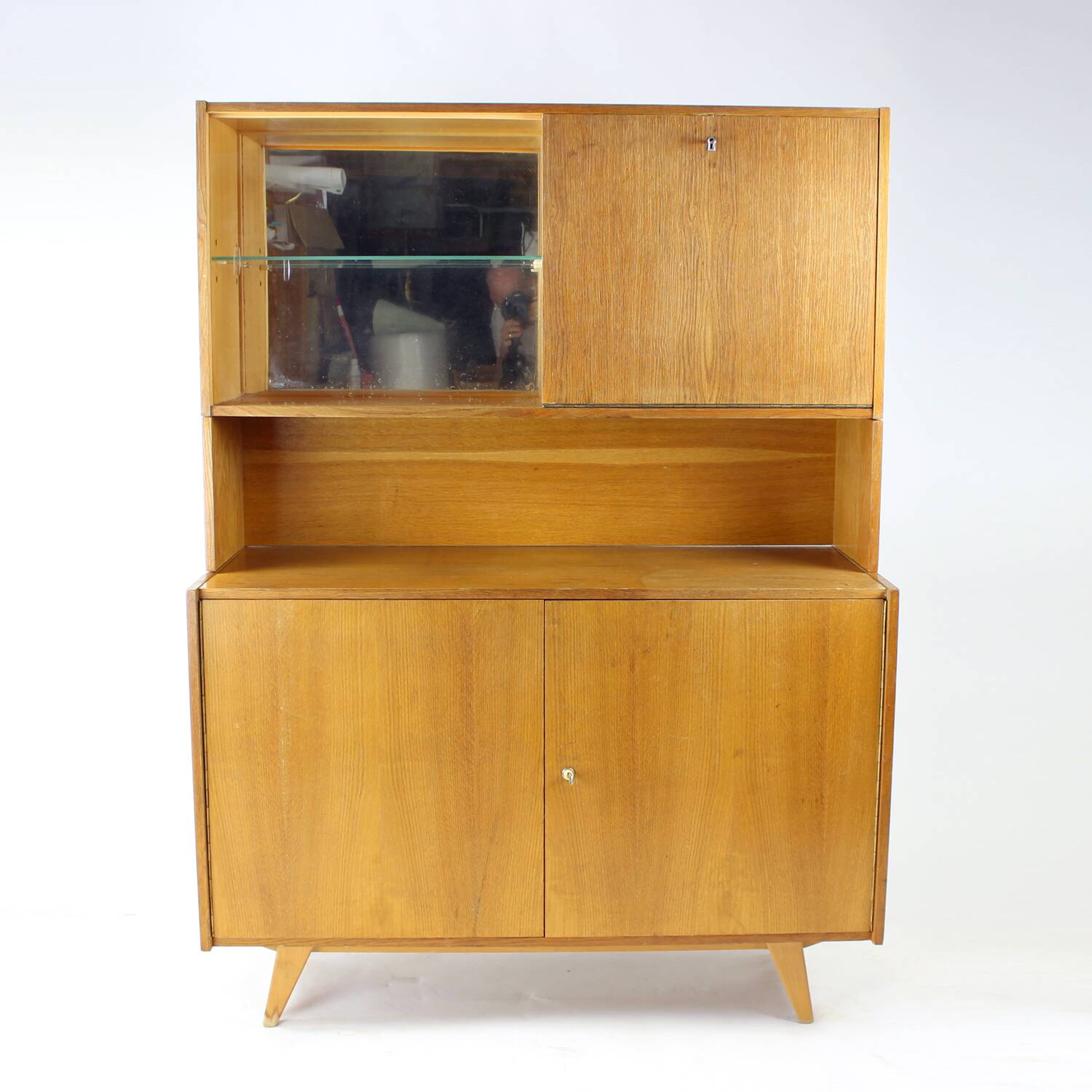 Tall Bar Sideboard U 460 By Jiri Jiroutek For Interier Praha, 1960s