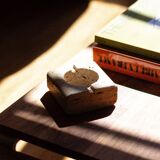 Cendrier en travertin, Années 70