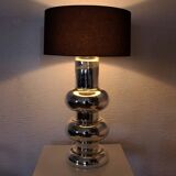 Églomisé glass table lamp