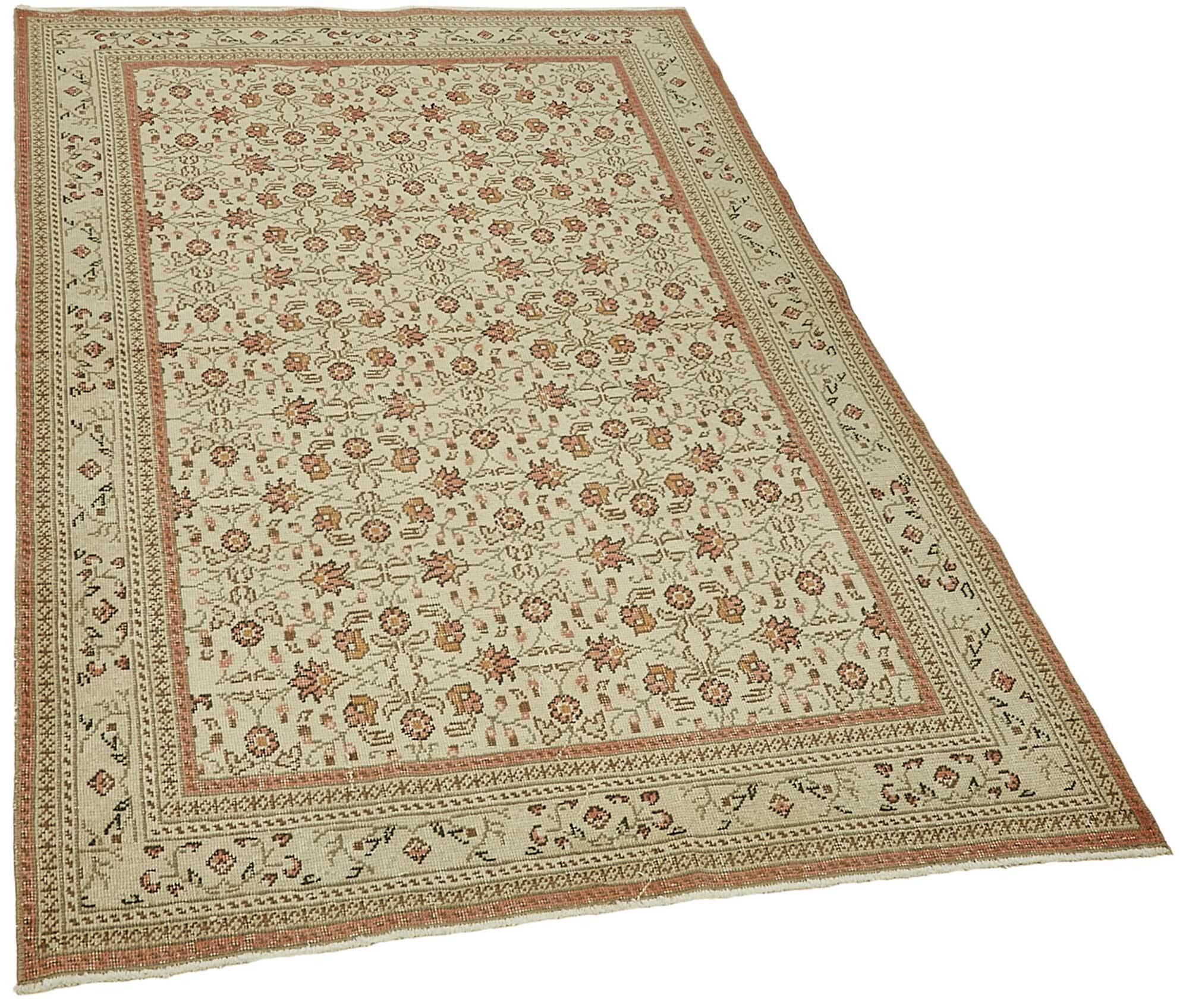 Turkish Vintage Anatolian Rug 116 cm x 175 cm