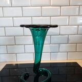 Corolla Murano blown glass vase