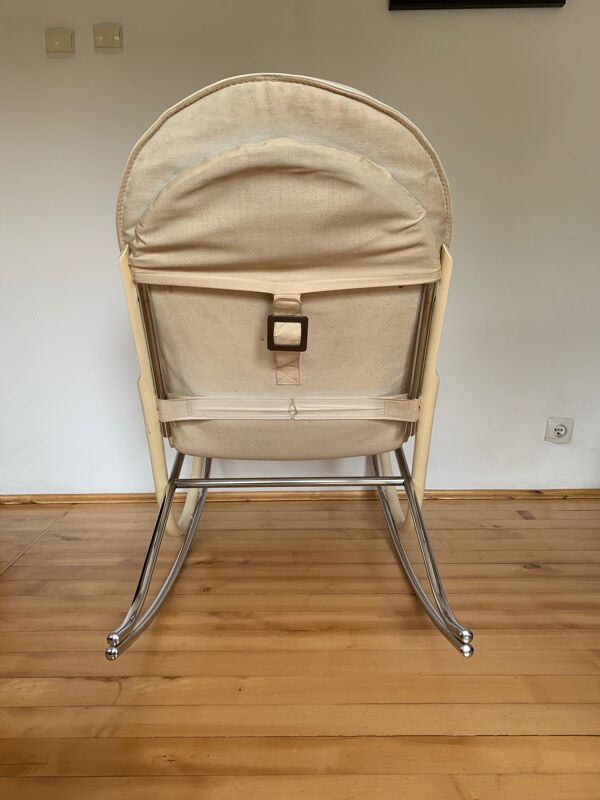 Rocking chair de Paul Tuttle pour Strässle, années 1970