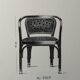 Fauteuil n°715 de Gustave Siegel pour Kohn, 1905. Backhausen