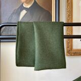 Coussin en laine vert sapin 40 cm