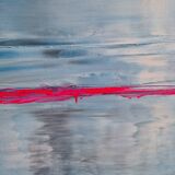Abstract painting table