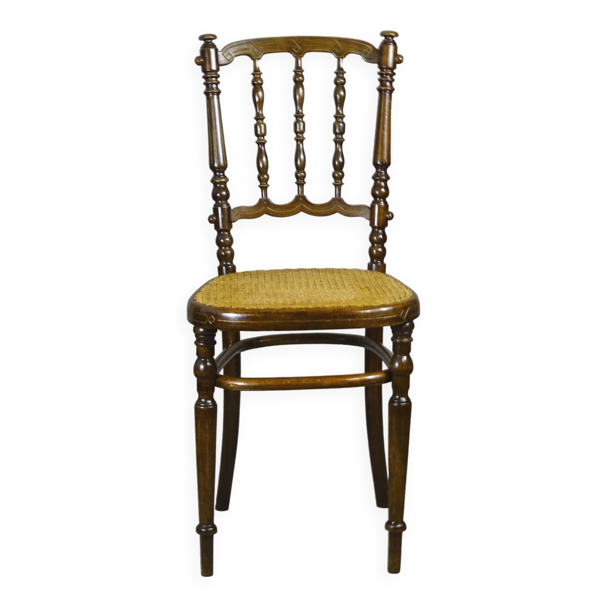 Fischel chair, Napoleon III type Bent wood, circa 1900 - bistro -Canadian-