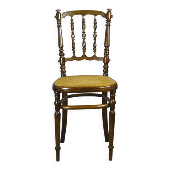 Fischel chair, Napoleon III type Bent wood, circa 1900 - bistro -Canadian-
