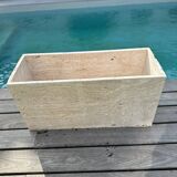 Travertine planter