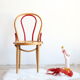 Chaise bistrot en bois courbé