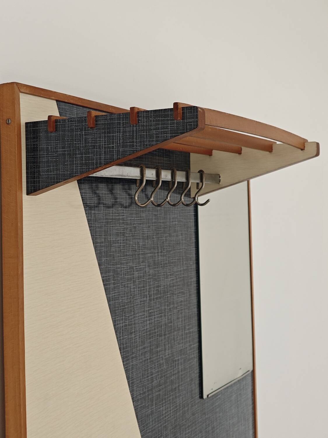 Wall coat rack entrance Drevokov 1965