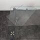 Glass and chrome extendable table by Draenert Esstisch Casanova