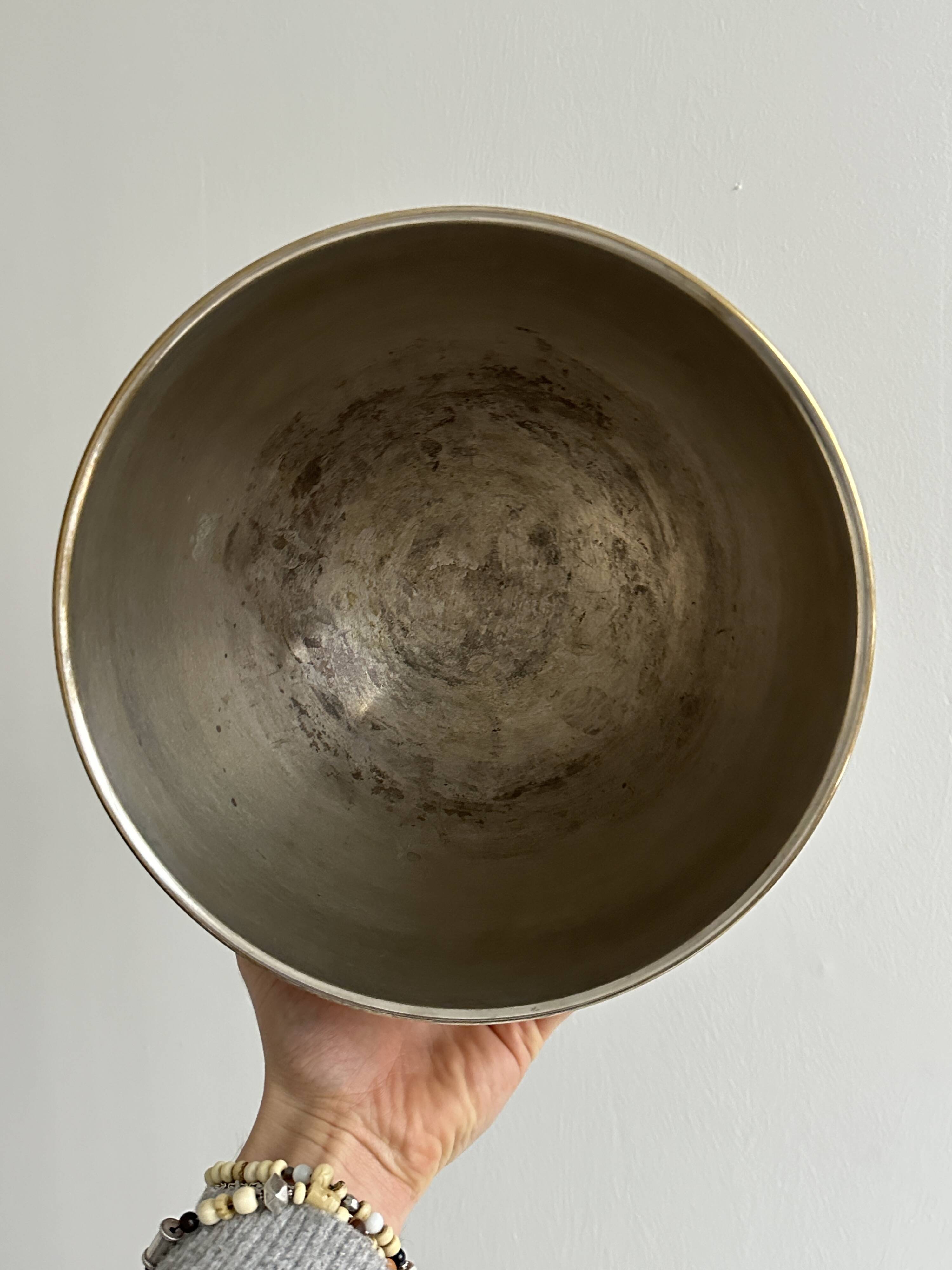 antique patinated champagne ice bucket