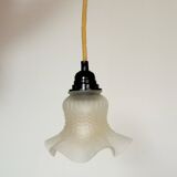 Suspension / frosted glass lampshade