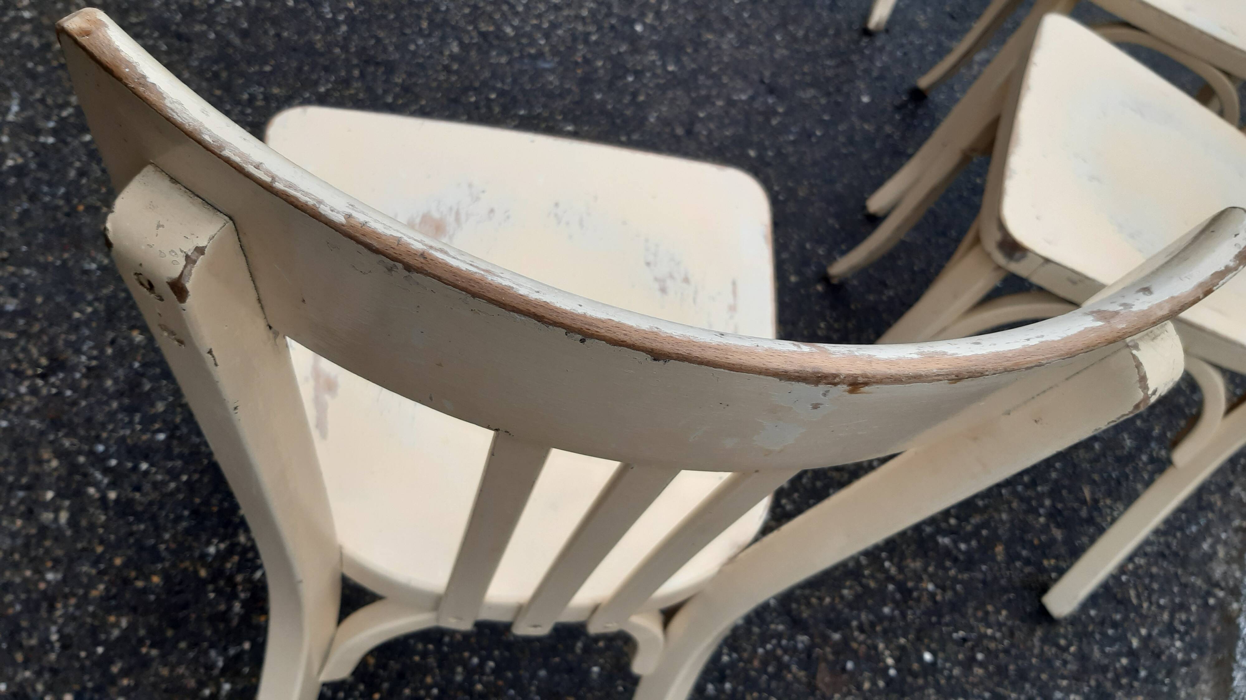 Chaises bistrot campagne shabby chic