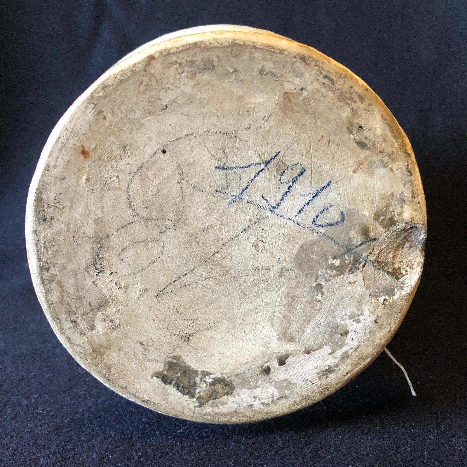 Vase Henri de Toulouse-Lautrec follower La goulue and Valentin le Désossé circa 1950