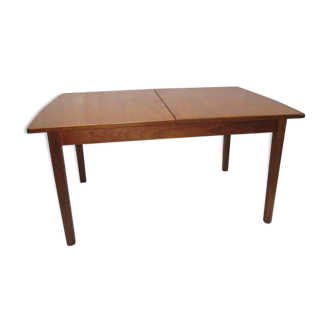 Table de salle à manger teck une allonge