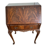 20th century sloping desk in mahogany