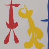 Joan Miro: Surrealist Family, Signed Lithograph