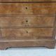 Louis Philippe secretary in light walnut briar, 19th century.