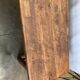Ancient rustic solid oak table