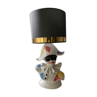 Lampe années 70 arlequin