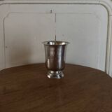 18th century silver cup with fluted shower foot Soulard P de Girard