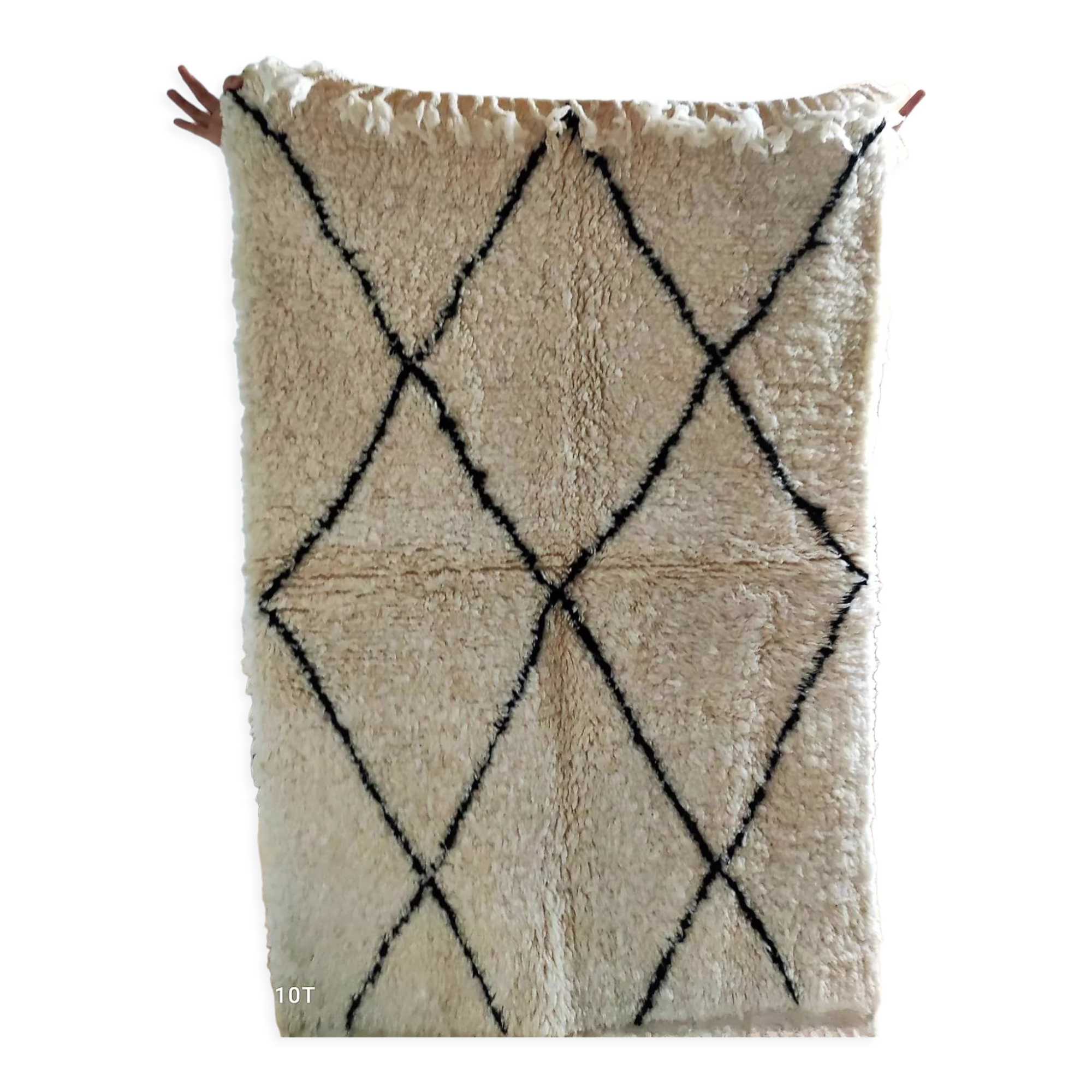 Berber carpet beni ouarain 1m65 by 95cm