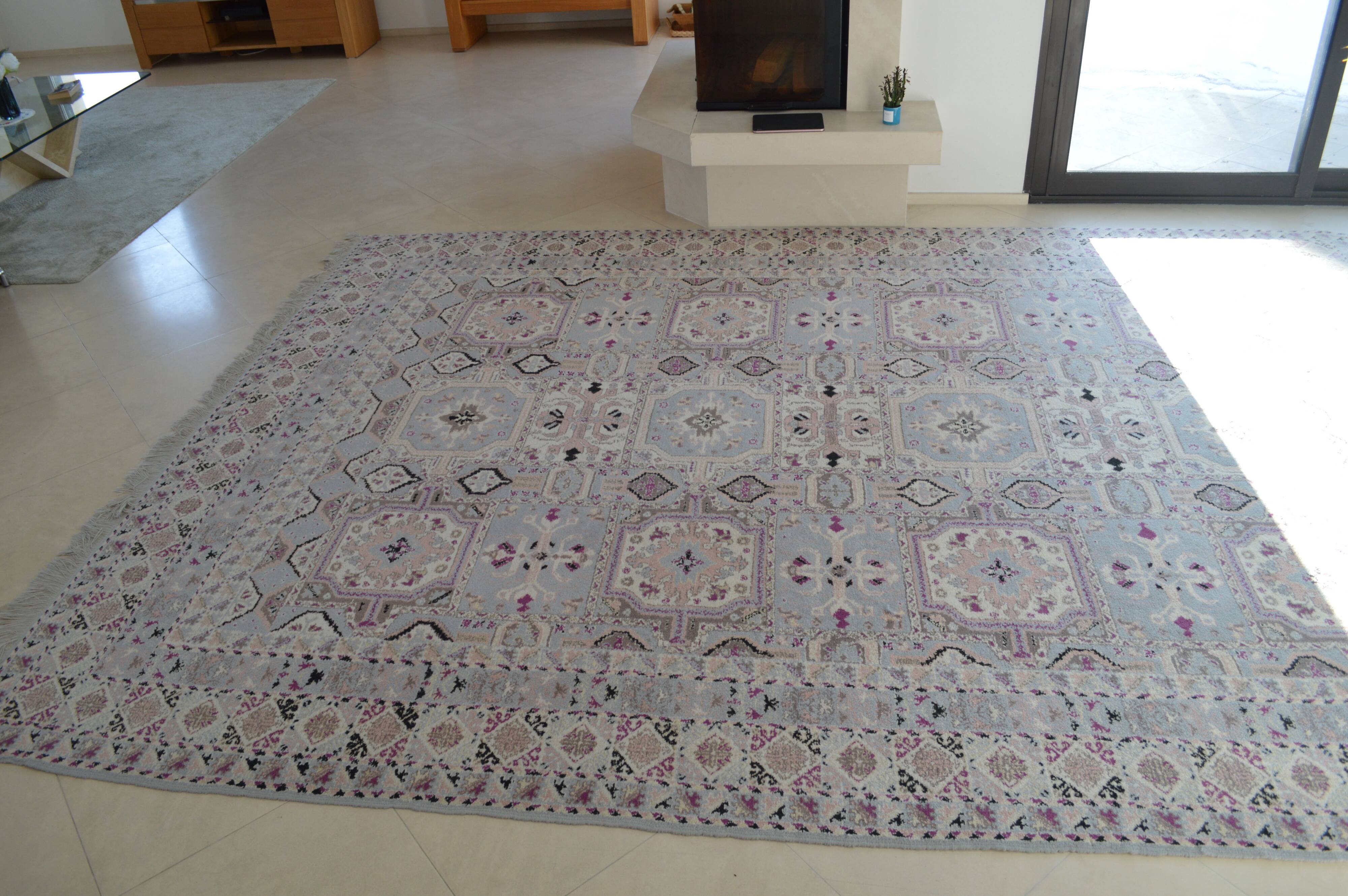 Handmade carpet from Morocco