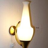 Brass sconces 1950s, set of 2.