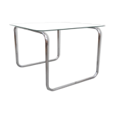 Table basse vintage en tube d'acier de Kovona