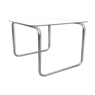 Mid Century tubular steel coffee table from Kovona