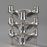 Three modular candle holders by BMF, Germany