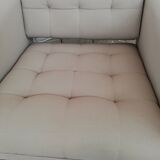 Armchair with Czech ottoman, 1960, Munzar and Moravians