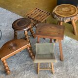Folding fishing stool 40s