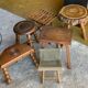Folding fishing stool 40s