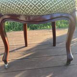 4 chaises Louis Philippe en acajou massif, XIXe siècle