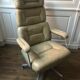 Fauteuil cuir années 70