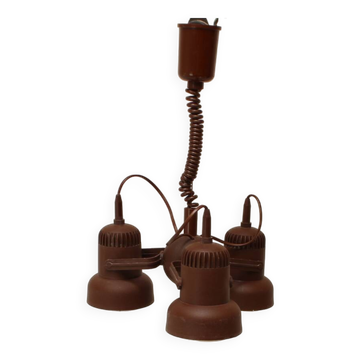 Adjustable Mid Century Chandelier, 1970's, Hungary