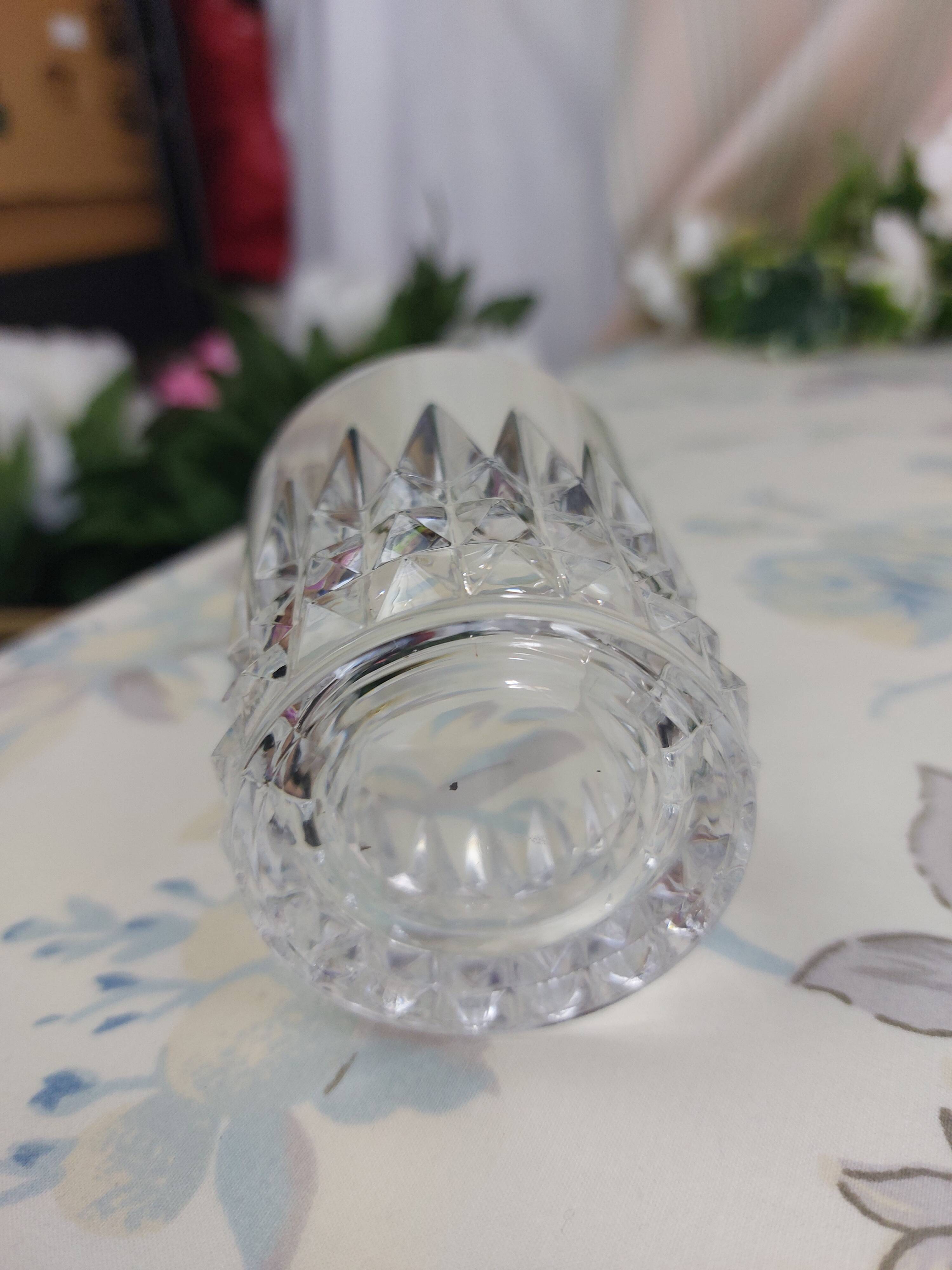 Set de 6 verres en cristal